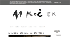 Desktop Screenshot of jedenactkocek.cz